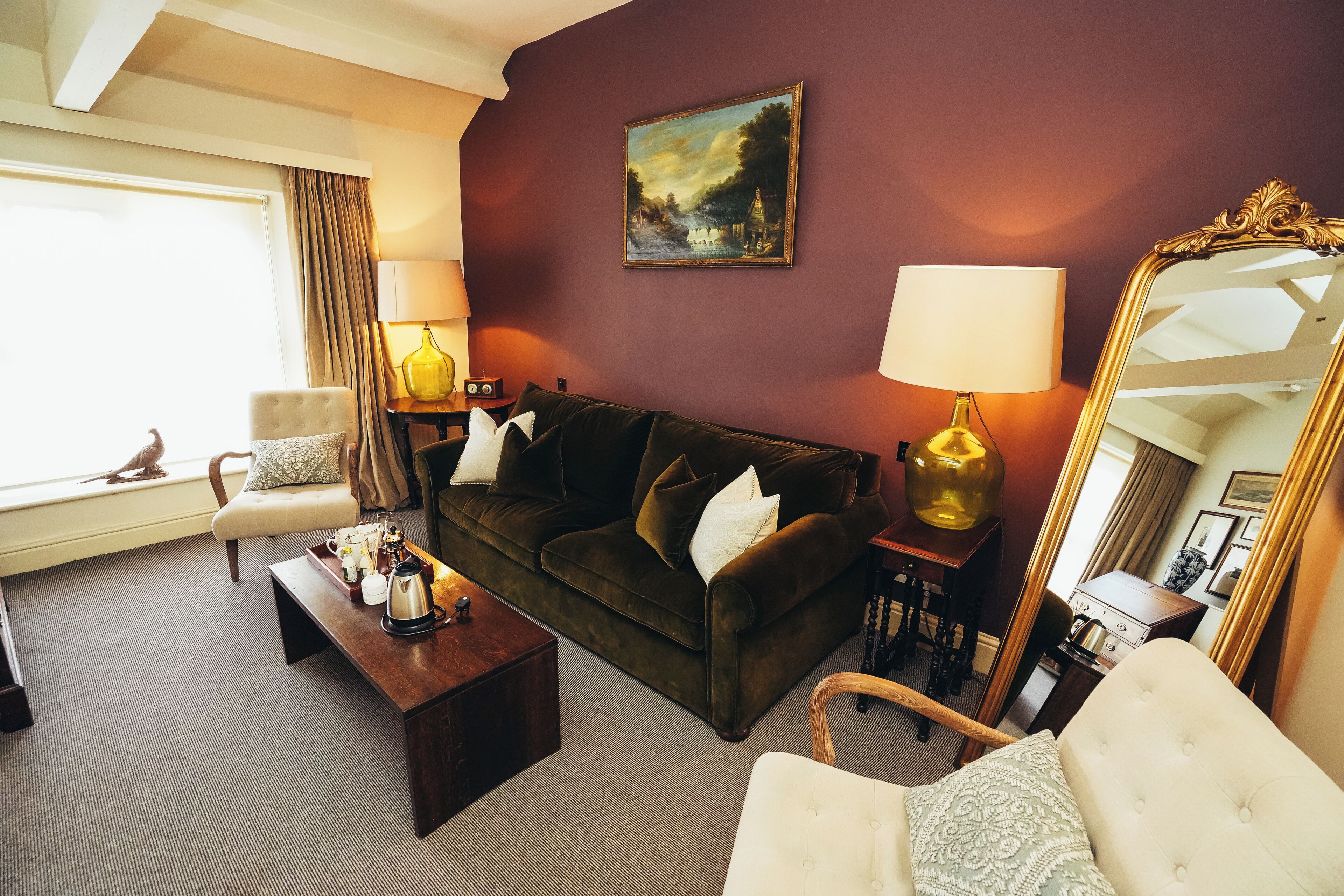 The Suite | Living area | 12-inch TV with digital channels