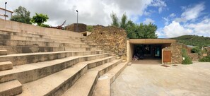 Façana frontal de l'allotjament