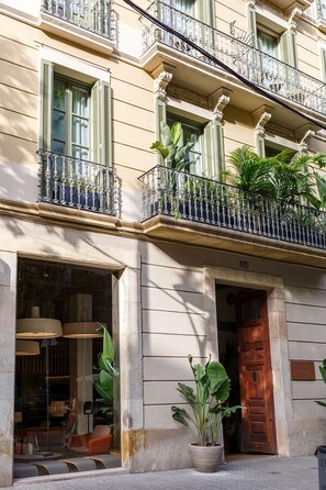 Entrée de l’hébergement