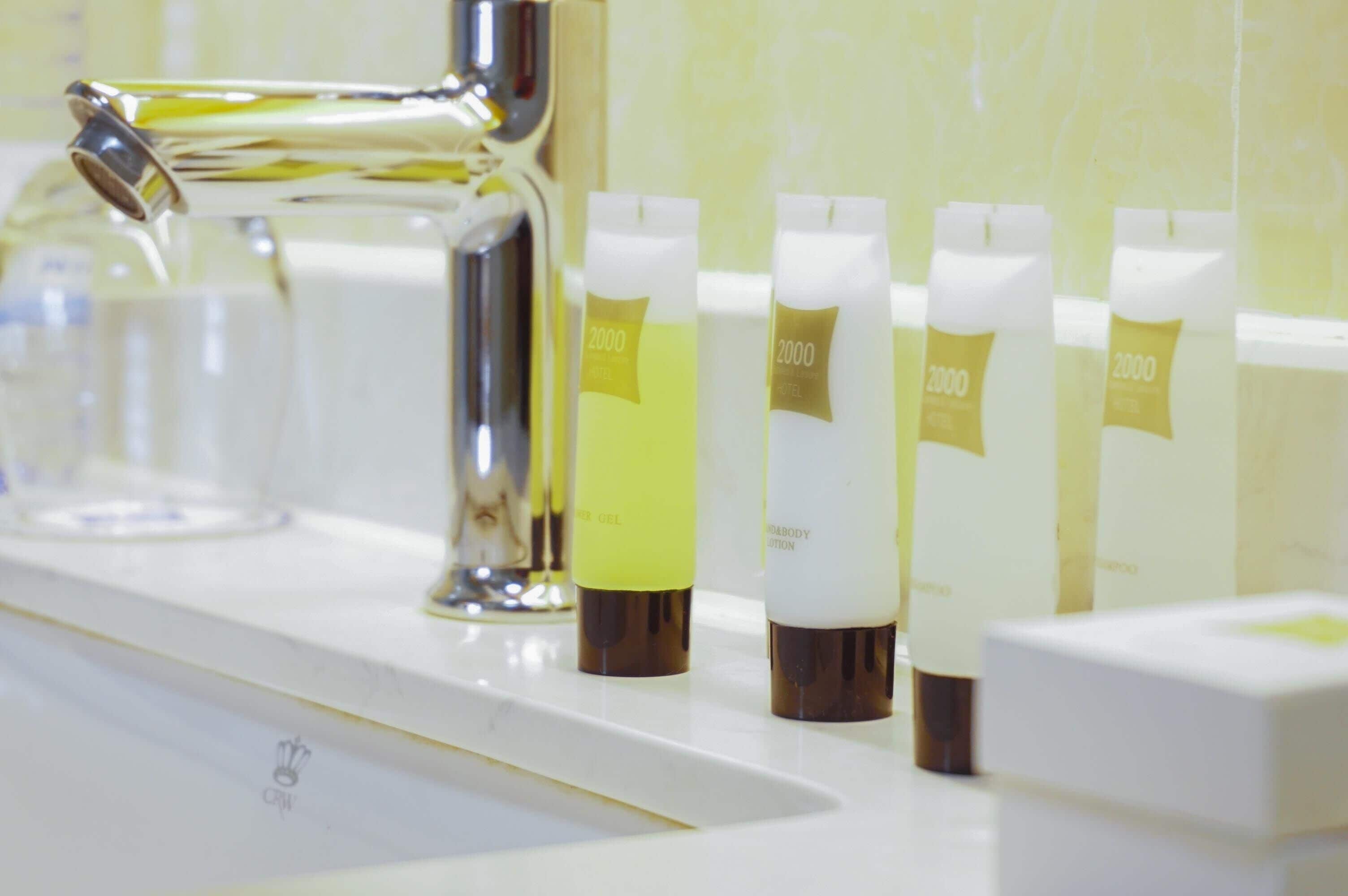 superior suite | bathroom | shower, rainfall showerhead, free toiletries, hair dryer