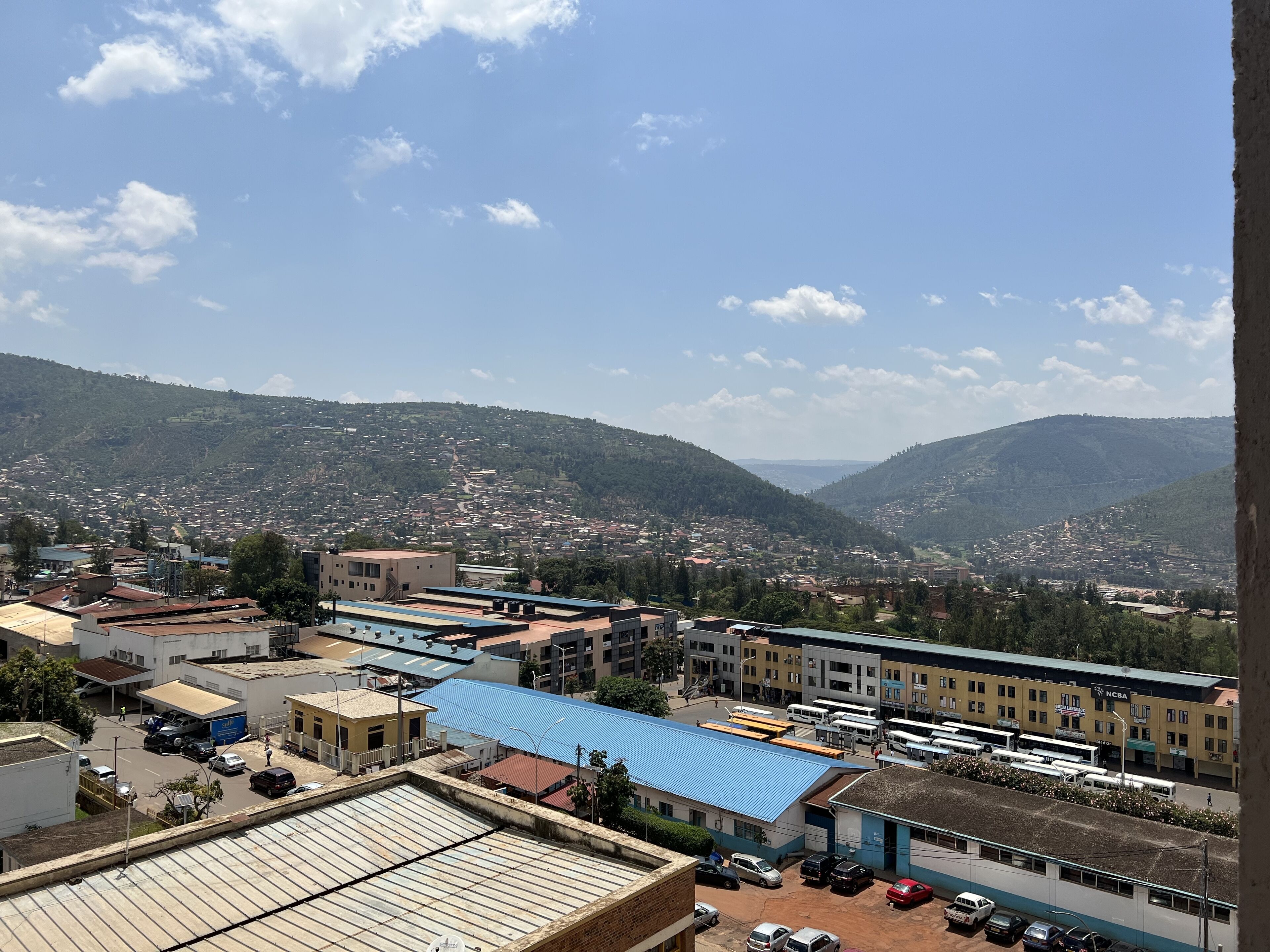 business double room, city view | view from room