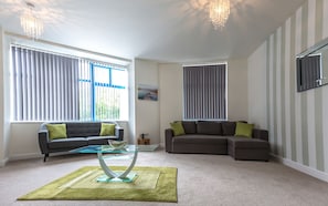 Apartment, 2 Schlafzimmer, mit Bad | Wohnbereich