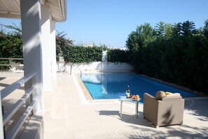 Villa, Private Pool | Terrace/patio - White Villa (Serik)