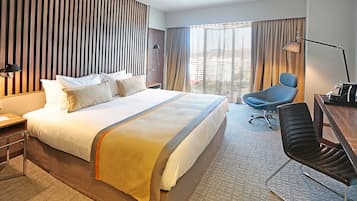 Minibar, in-room safe, desk, blackout curtains