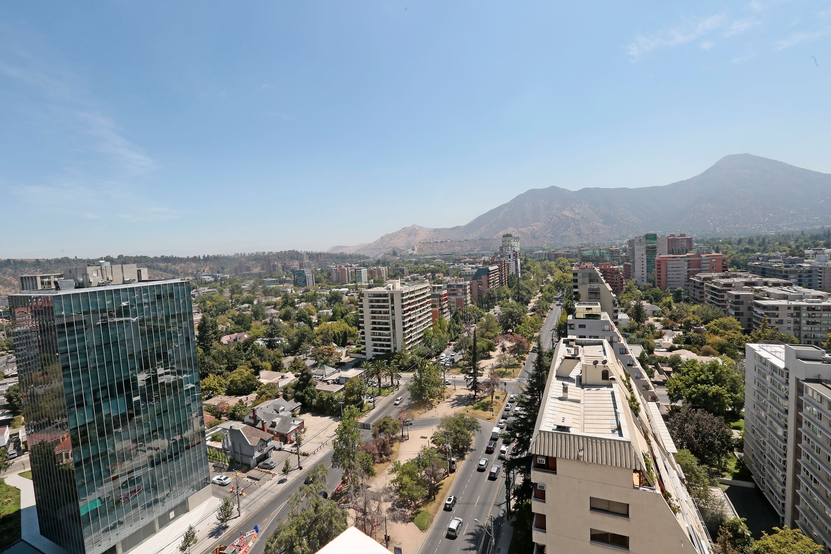Vue depuis l’hébergement