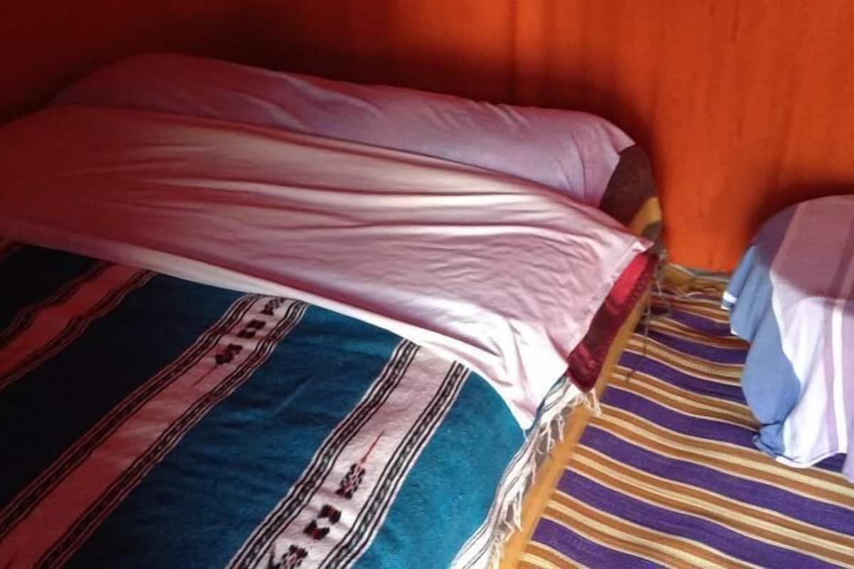 traditional tent, hill view | in-room safe, cots/infant beds