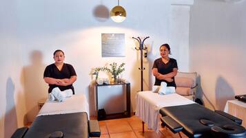 Hot stone massages, deep-tissue massages, Swedish massages