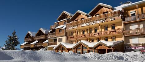 Overnatningsstedets facade