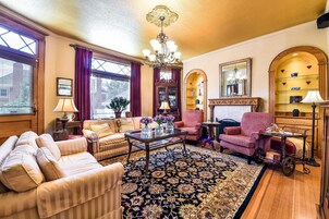 44-inch flat-screen TV with cable channels, TV