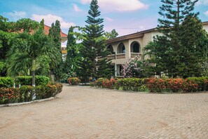 Fassade der Unterkunft