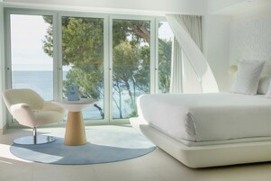 Junior Double Room, Balcony, Beach View | View from room