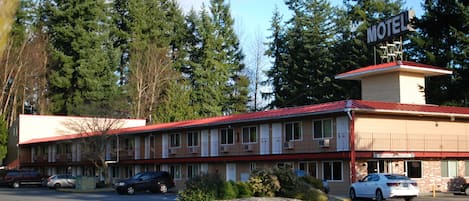 Fassade der Unterkunft