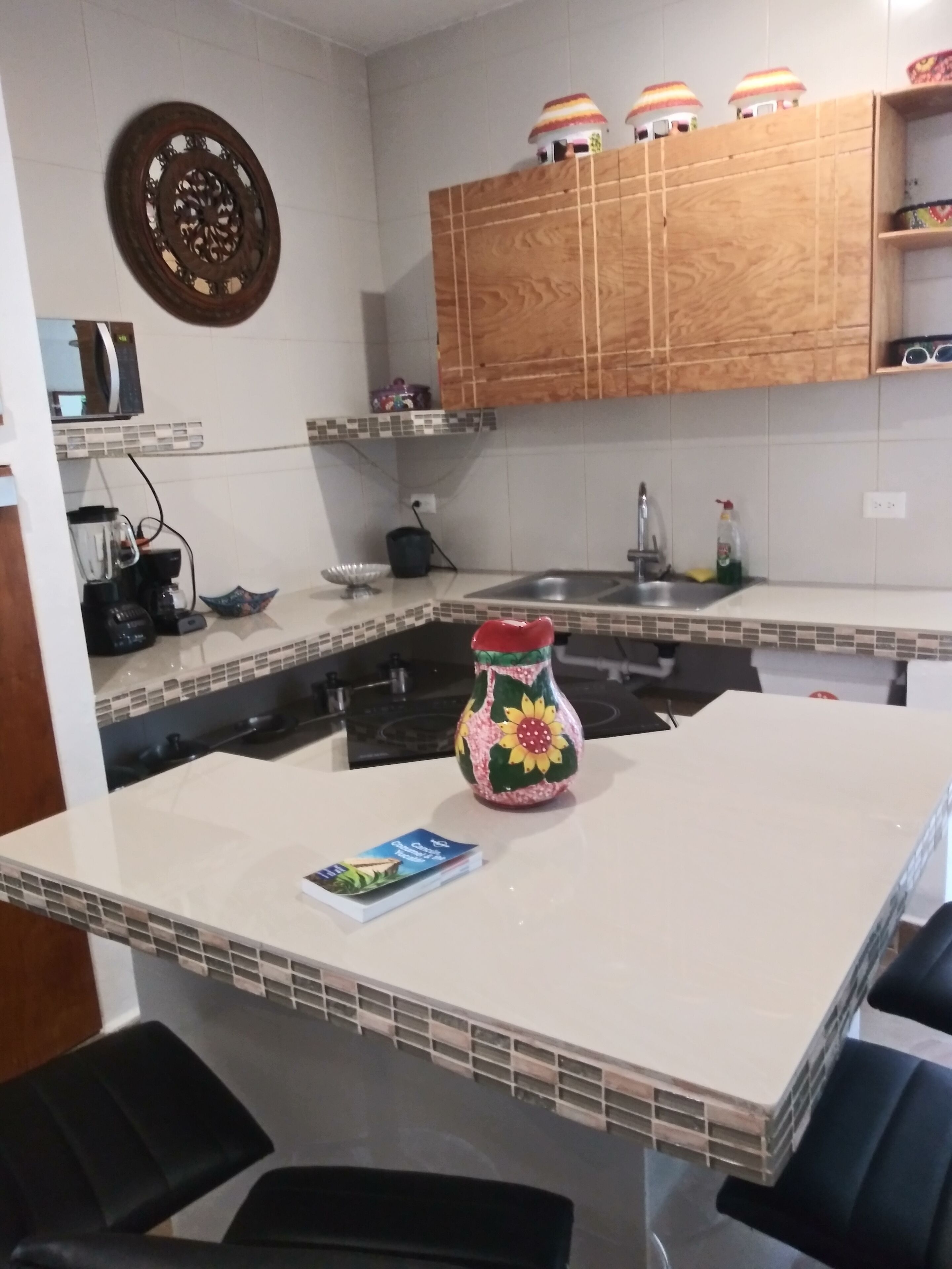 Superior Studio Suite, 1 Bedroom, Private Pool, Pool View | Private kitchen