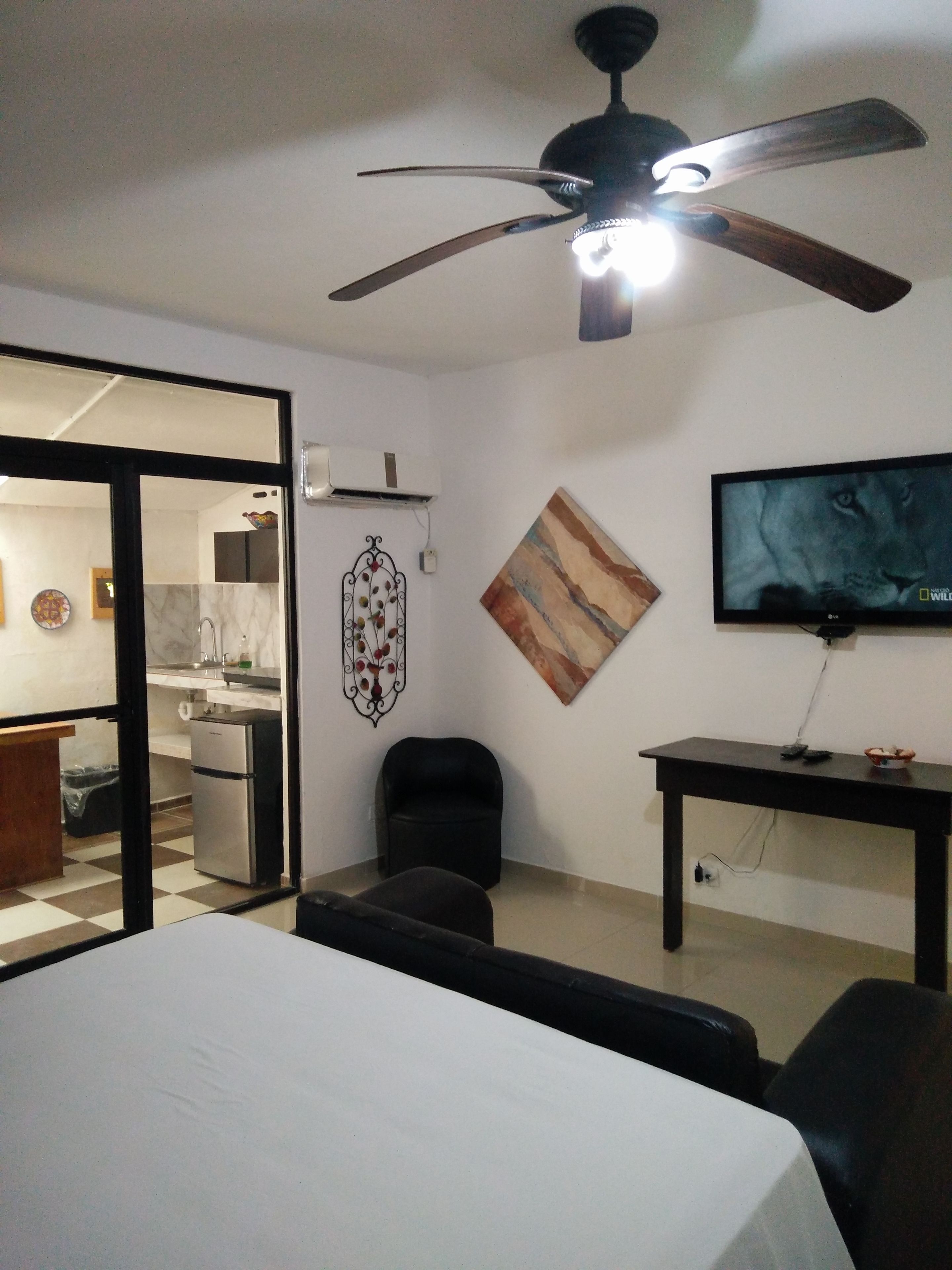 Studio, coin cuisine | Literie de qualité supérieure