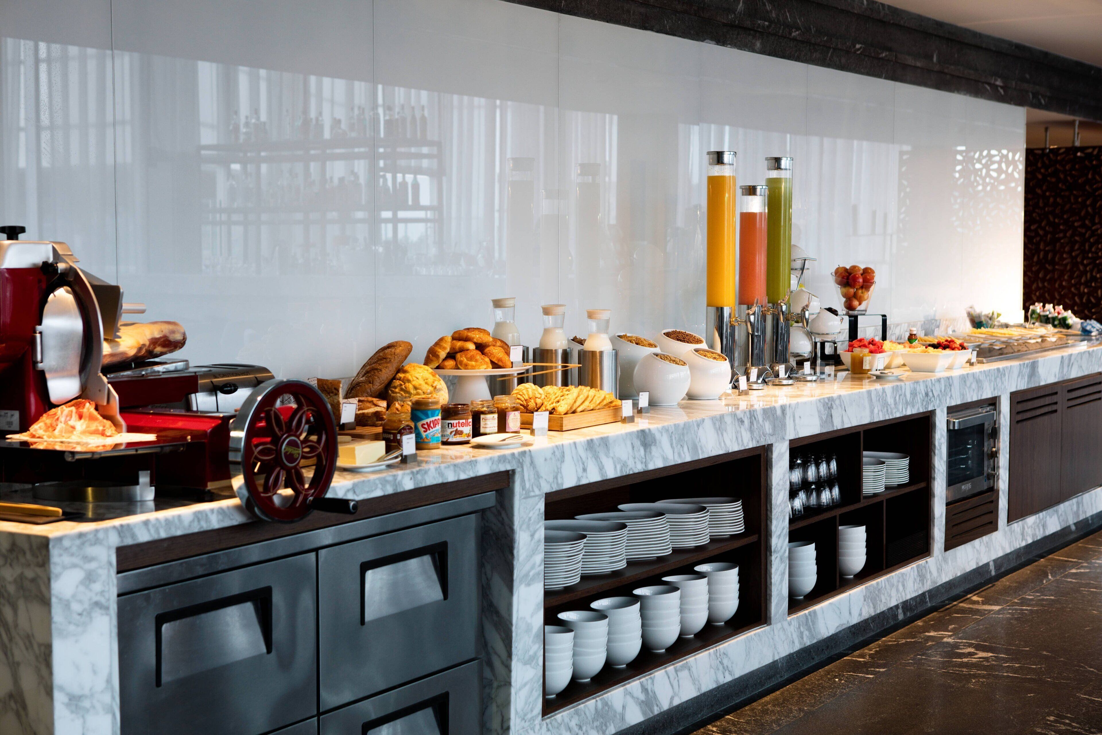 daily self-service breakfast (mxn 290 per person)