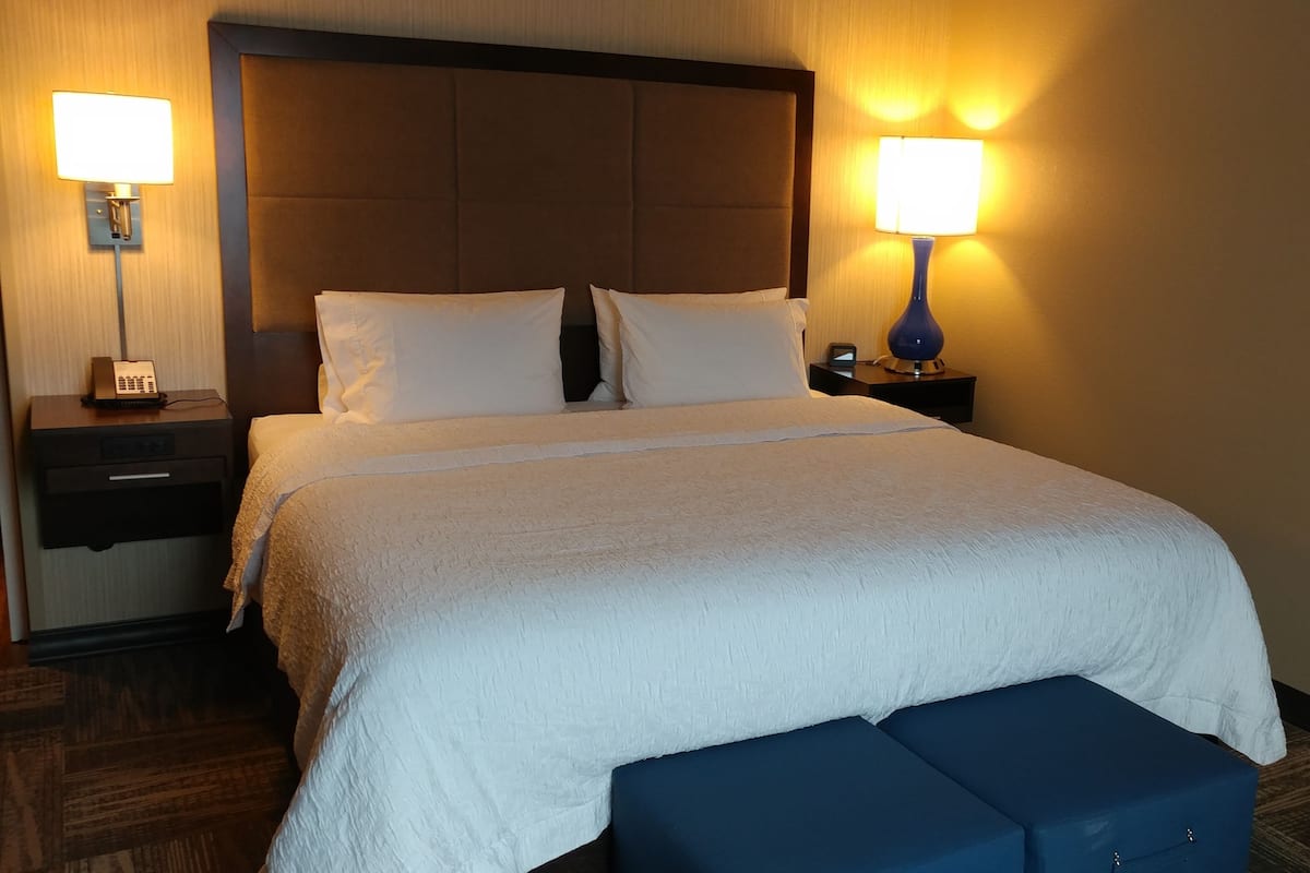Egyptian cotton sheets, premium bedding, pillowtop beds, in-room safe