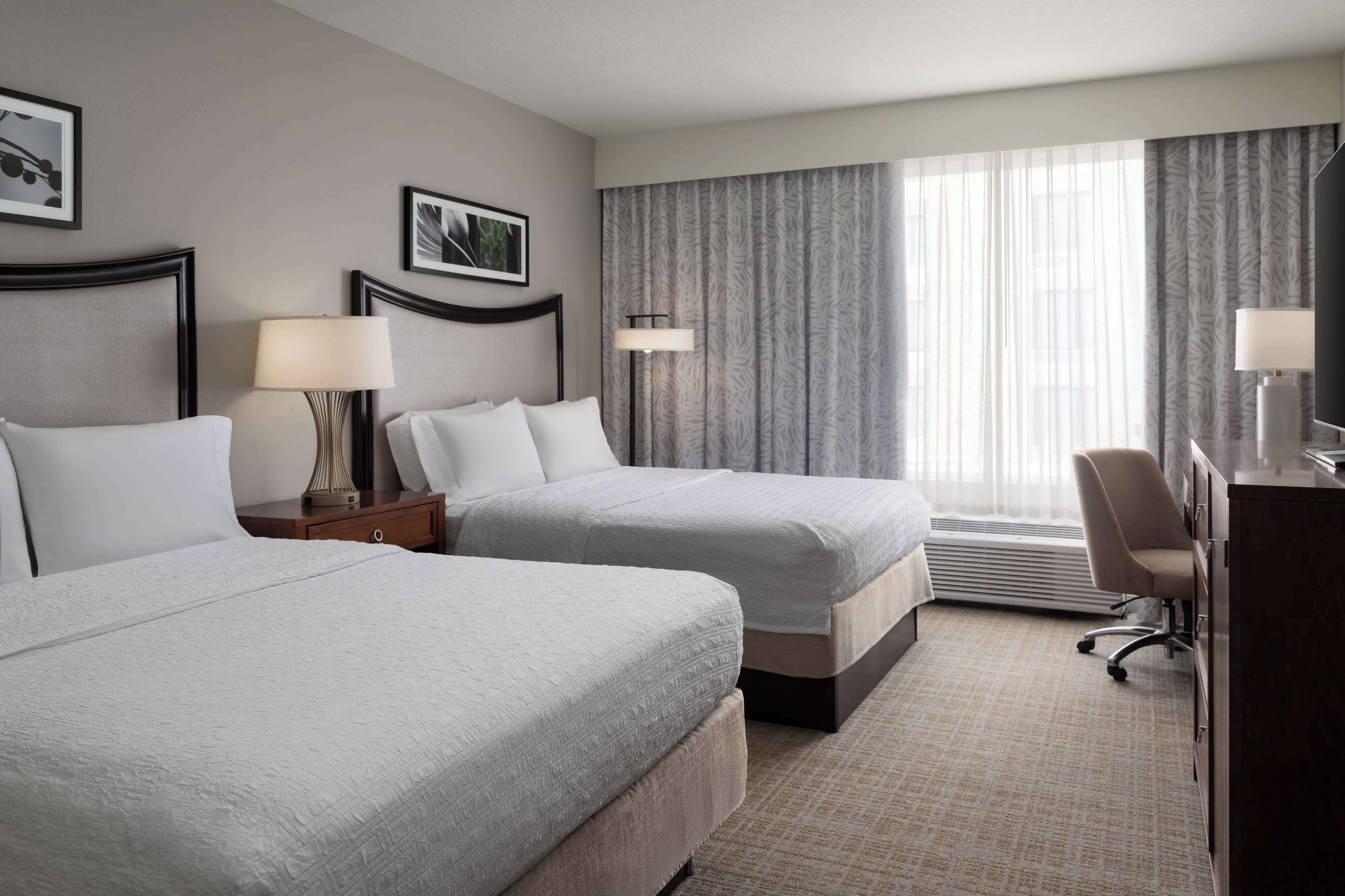 Room, 2 Queen Beds, Non Smoking, Refrigerator | Blackout drapes, iron/ironing board, cribs (free), rollaway beds (free)