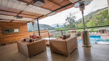 Alberca al aire libre