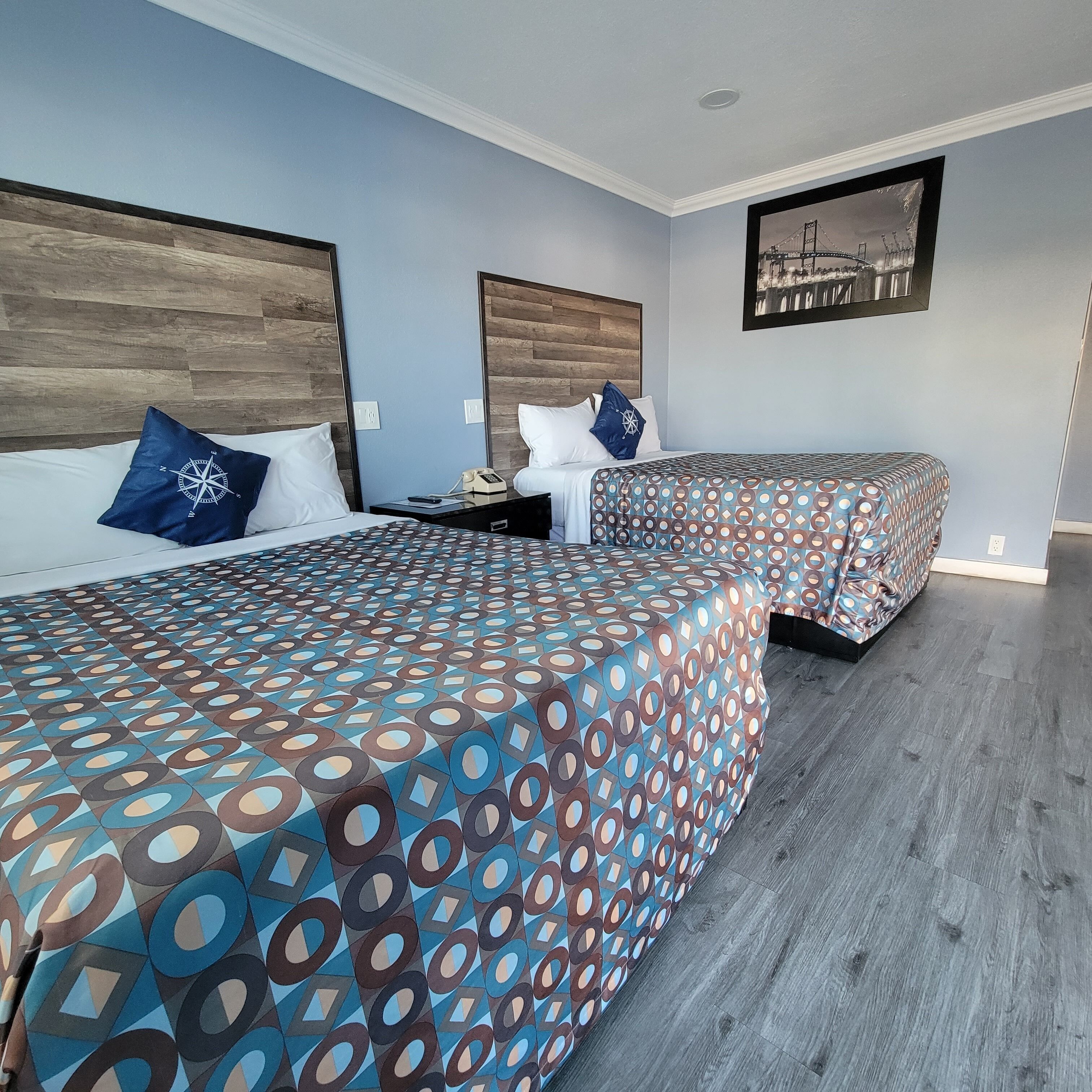 Habitación estándar | Escritorio, cortinas blackout, wifi gratis y ropa de cama 