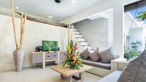 Villa, 3 Bedrooms, Private Pool | Living area