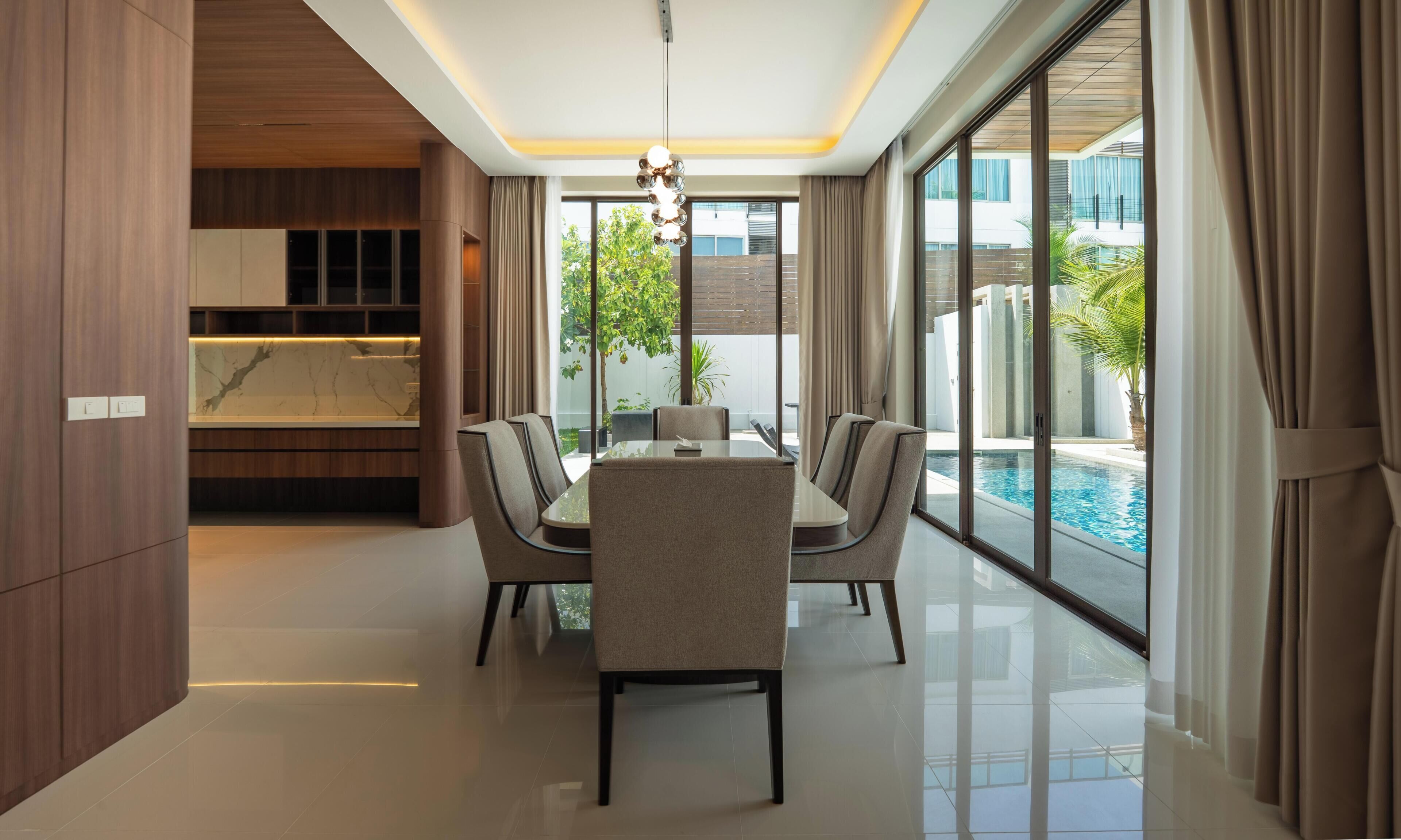 3 Bedroom Private Pool Villa  | ครัวส่วนตัว | ตู้เย็นขนาดใหญ่, ไมโครเวฟ, เตาอบ, เตาประกอบอาหาร
