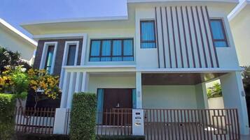 Fassade der Unterkunft