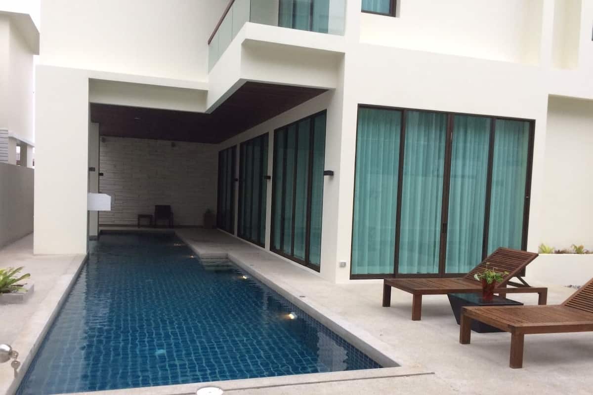 3 Bedroom Private Pool Villa | In-room safe, desk, blackout drapes, soundproofing