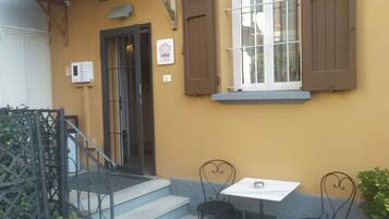 Voorkant van accommodatie