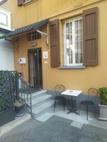 Facciata della struttura