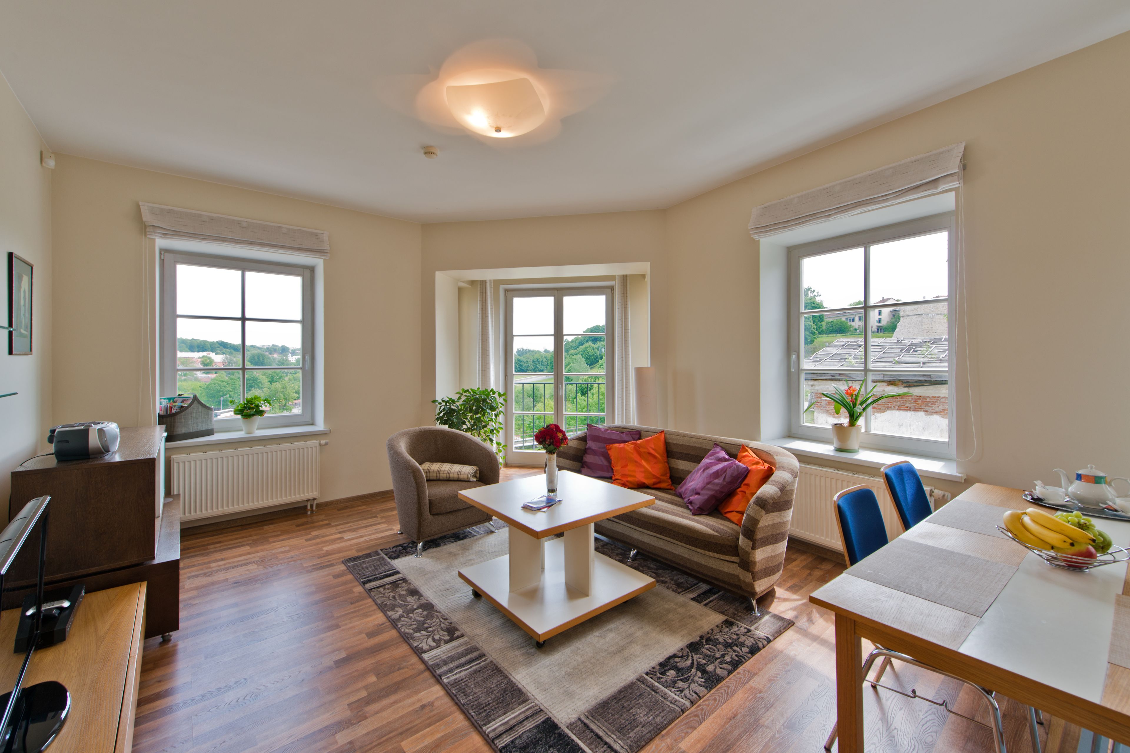 Appartement, 1 chambre | Coin séjour | Télévision à écran plat