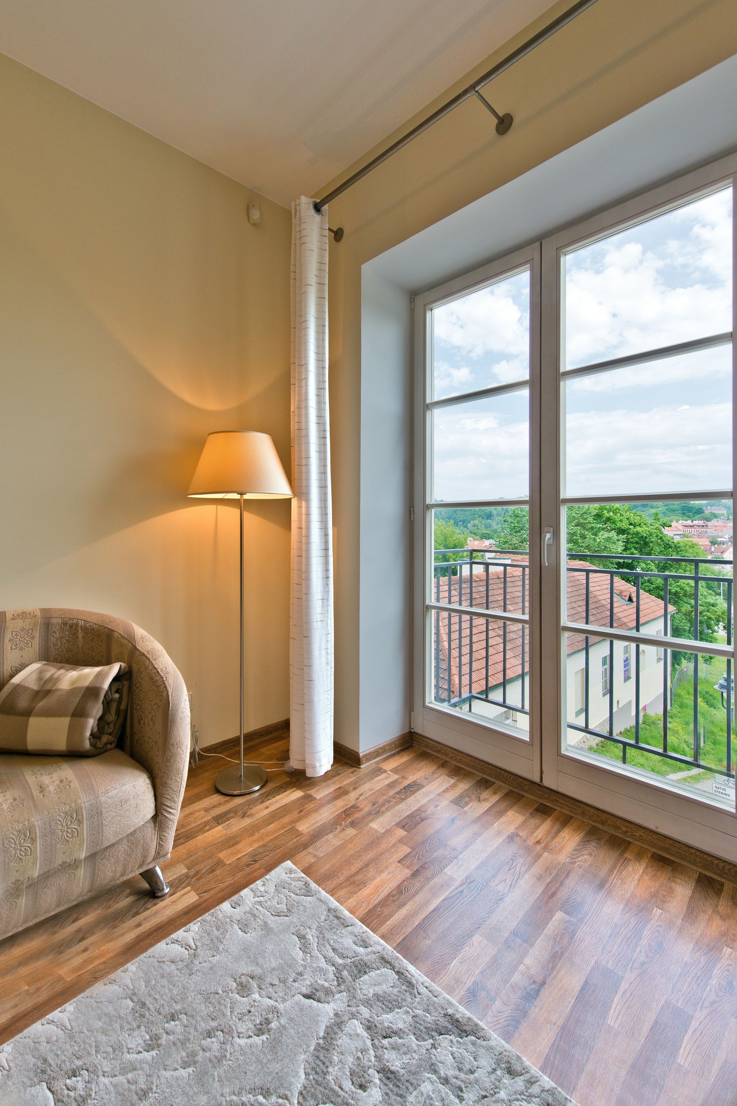 Apartment, 1 Bedroom | Living room | Flat-screen TV