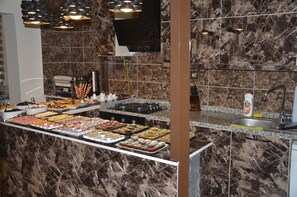 Gratis morgenmadsbuffet hver dag