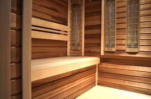 Sauna - Apartmány Sileas (Velka Lomnica)