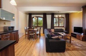 华丽公寓 | 起居区 | 平板电视