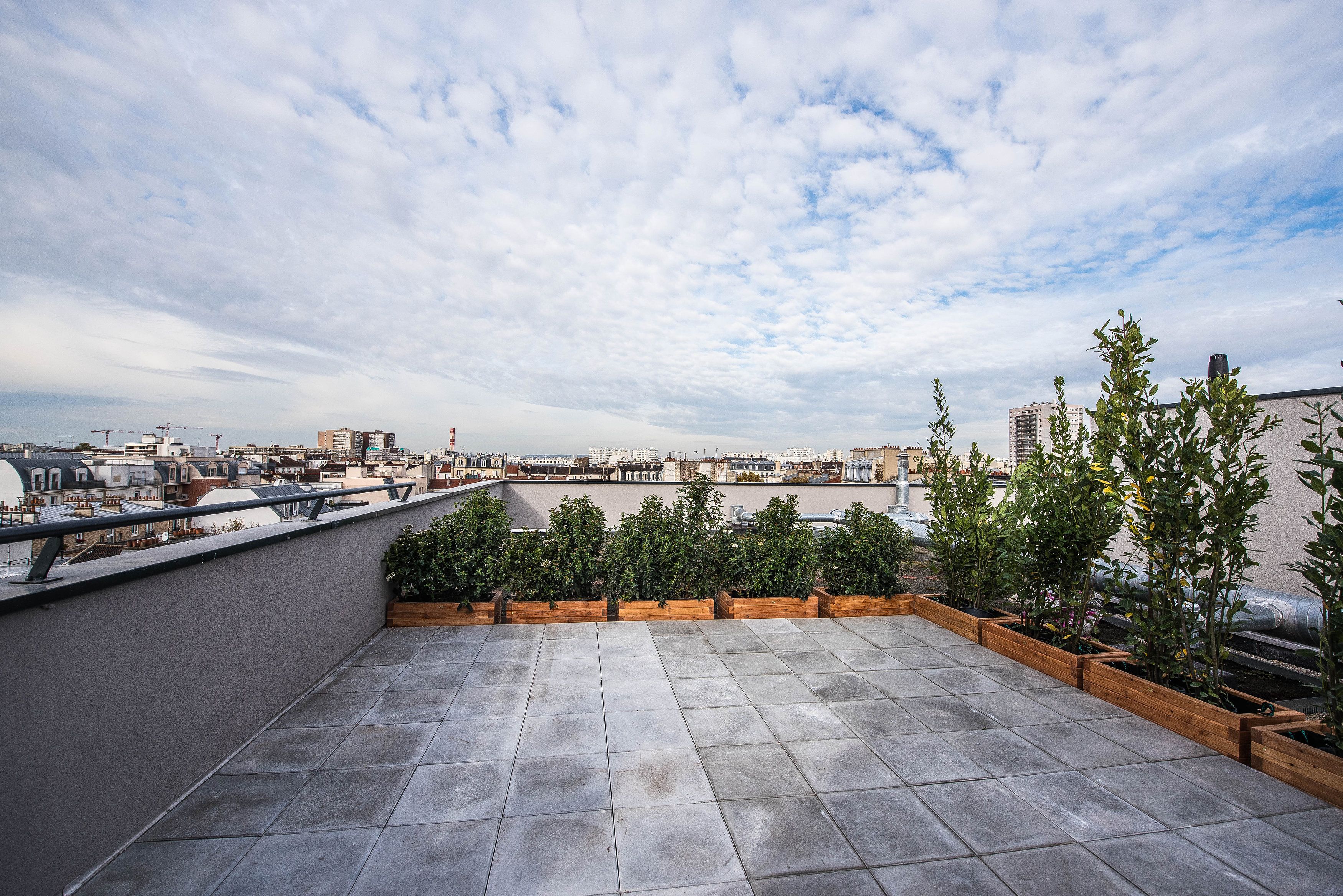 duplex | terrace/patio