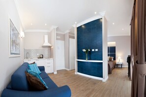 Familiesuite (Junior) | Eget kjøkken | Kaffetrakter/tekoker og vannkoker