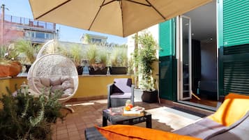 Junior Suite, Terrace | Terrace/patio