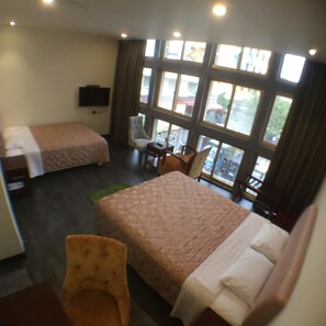 Superior Quadruple Room | Desk, blackout drapes, free WiFi, bed sheets