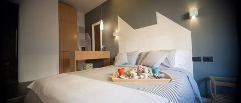 Ropa de cama de alta calidad y wifi gratis