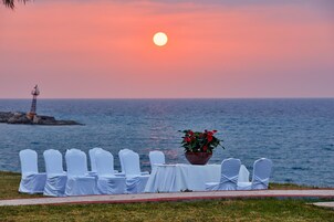 Zona para bodas al aire libre