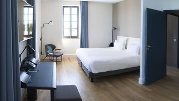 Minibar, in-room safe, desk, blackout curtains