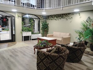 Lobby sitting area
