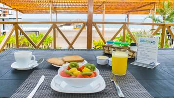 Kontinental frokost er inkludert hver dag