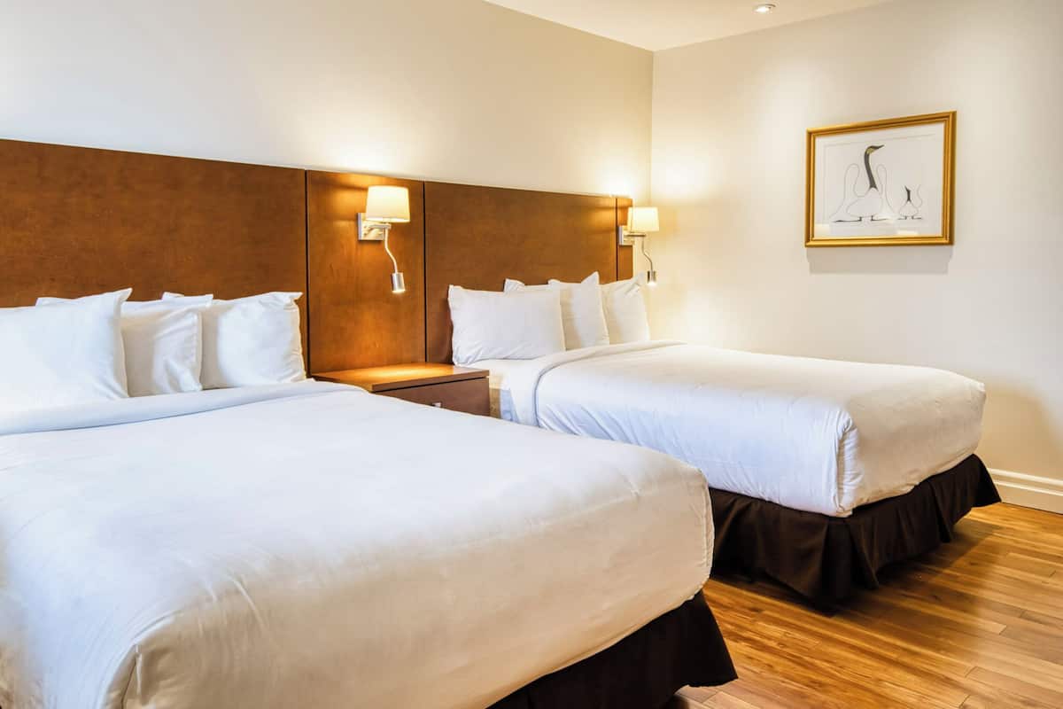 Classic Room, 2 Double Beds | 1 bedroom, premium bedding, desk, laptop workspace
