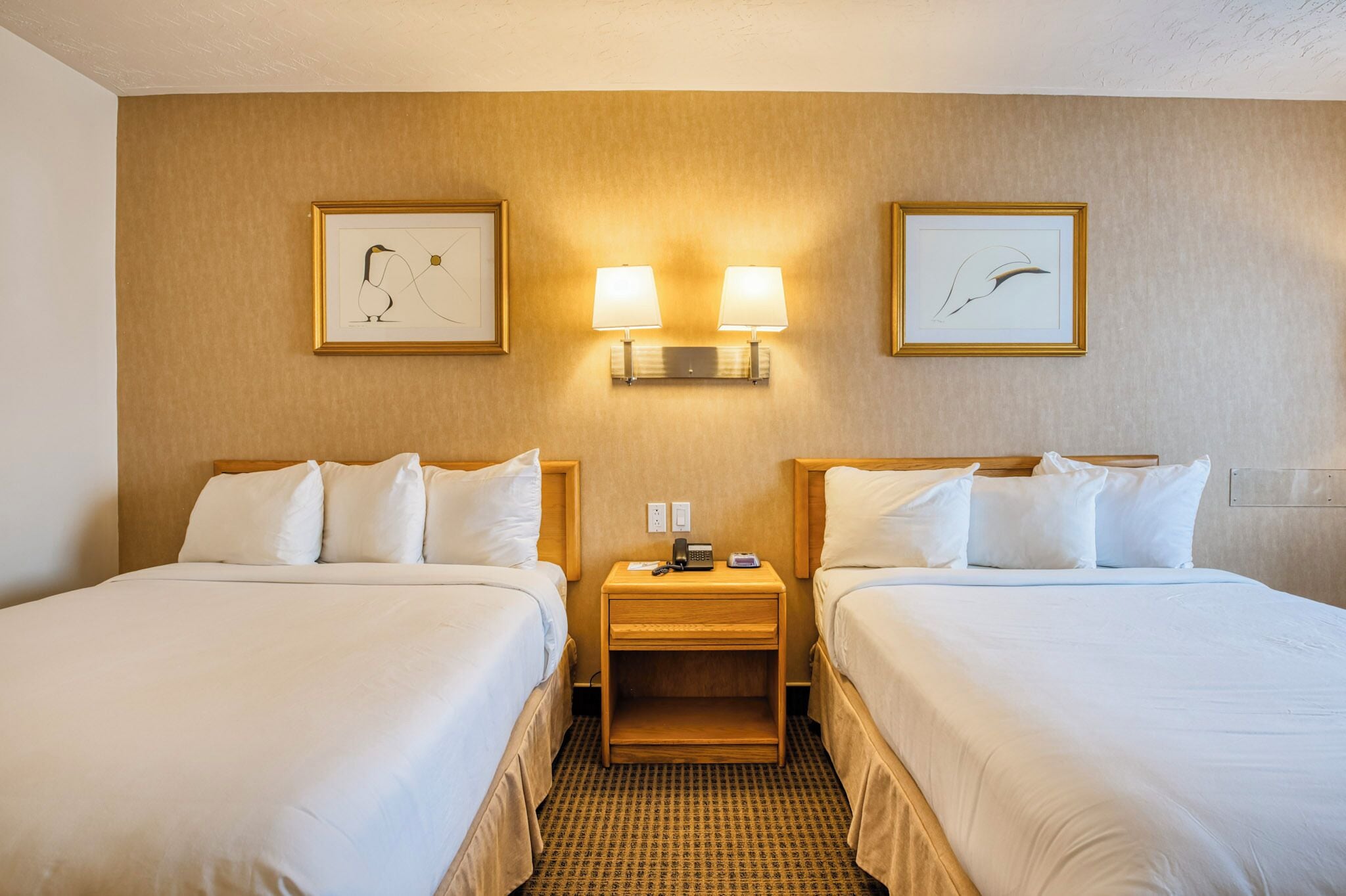 Standard Double Room, 2 Double Beds (2nd Floor)