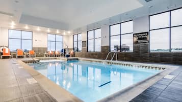 Indoor pool, outdoor pool