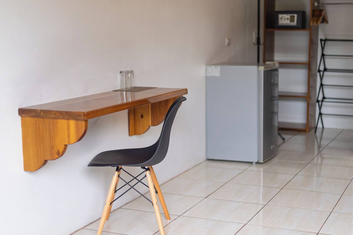 superior room with two double beds | 1 bedroom, pillow-top beds, in-room safe, desk