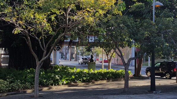 Fassade der Unterkunft