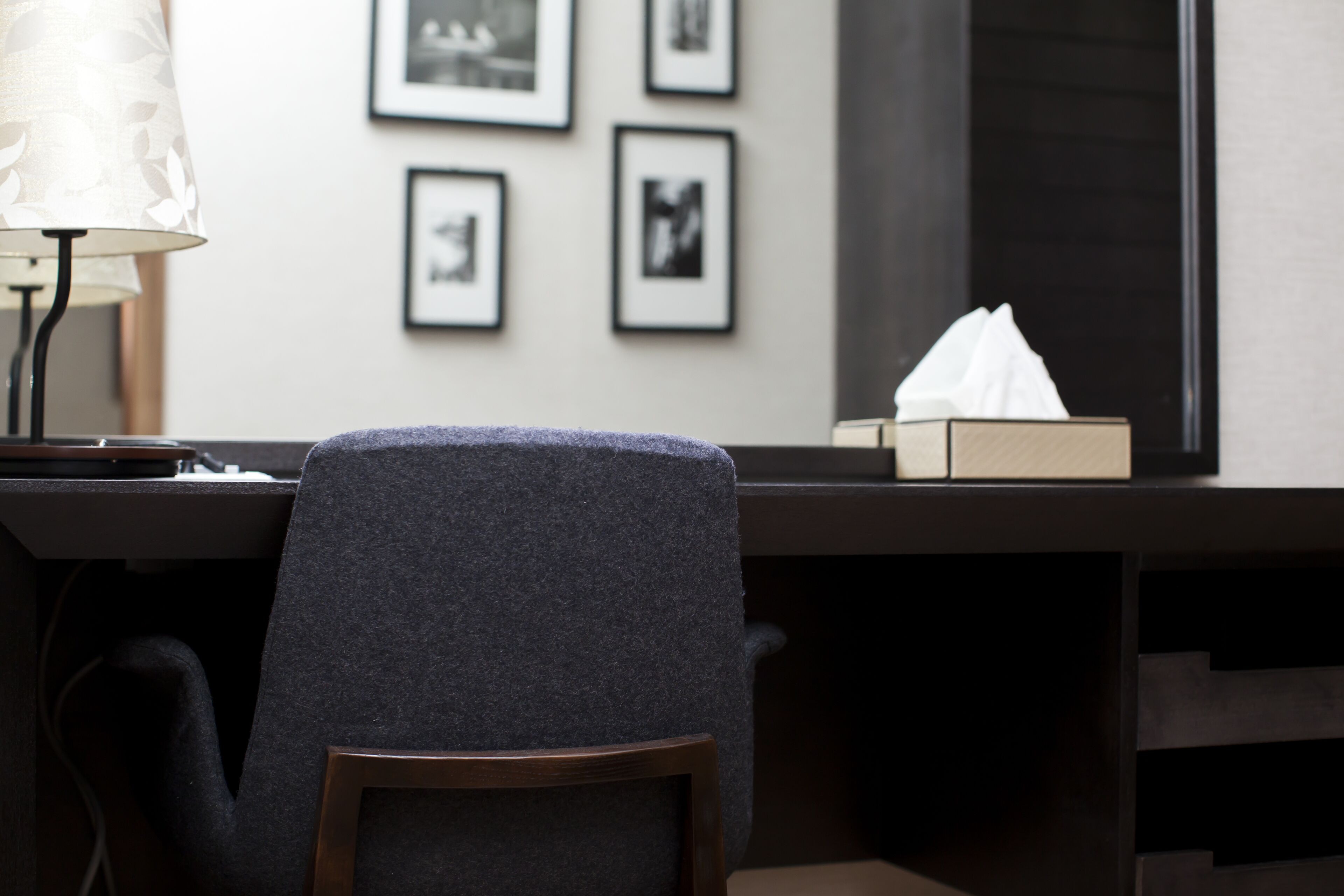 deluxe studio suite, 1 king bed, non smoking | living area | 47-inch led tv with cable channels, tv, heated floors