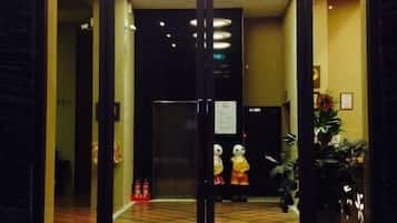 Entrada al alojamiento